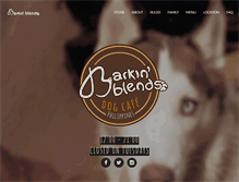 Tablet Screenshot of barkinblends.com